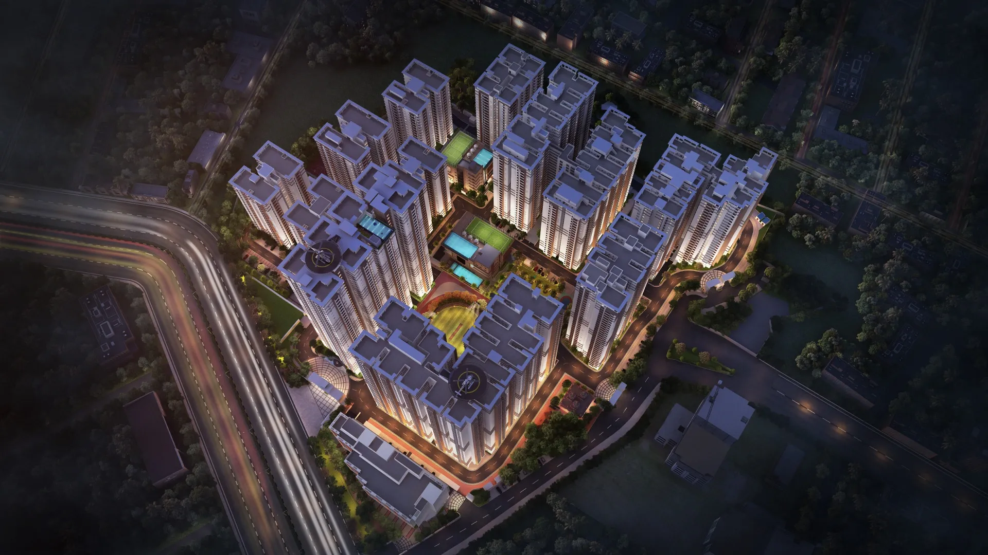 SMR Everest luxury residential towers